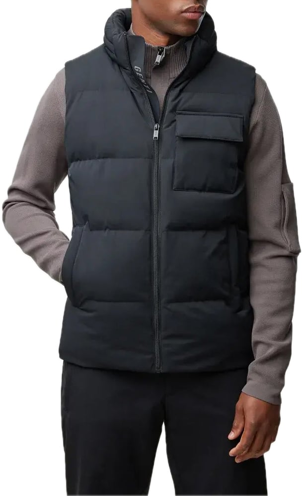 Genti Bodywarmer Black Zwart