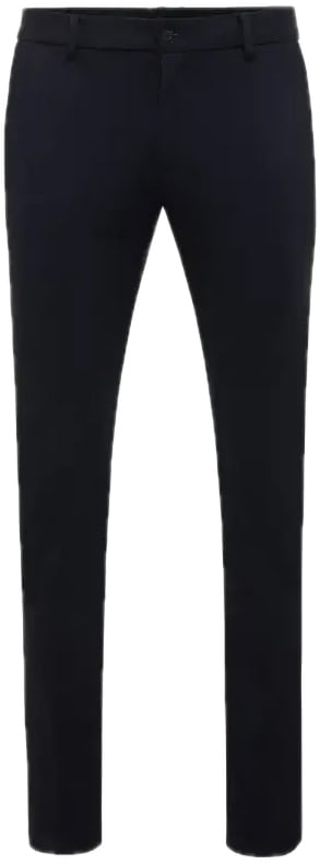 Genti Tribeca Trouser Dynamic Black Zwart
