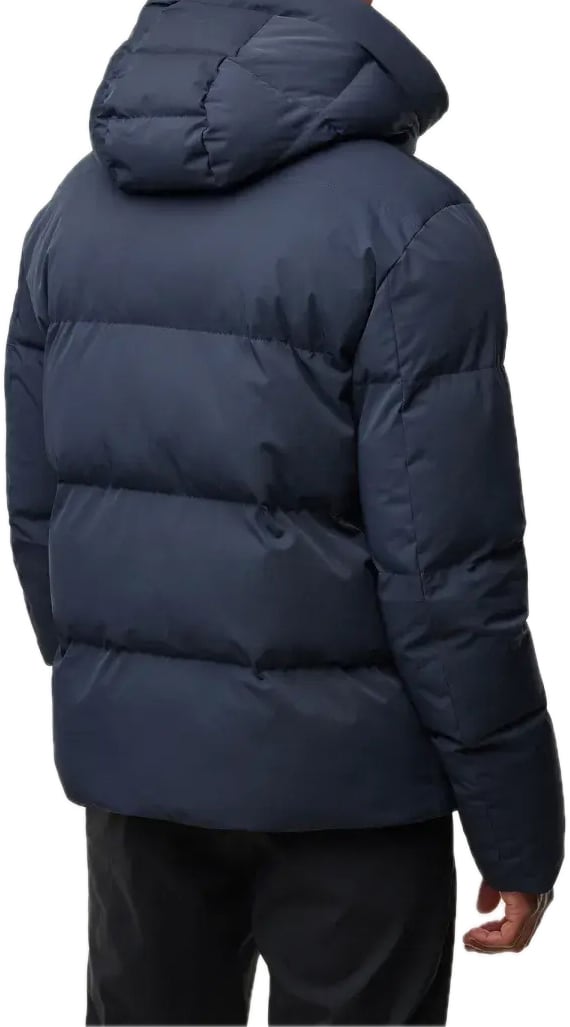 Genti Winterjacket Short Dark Blue Blauw