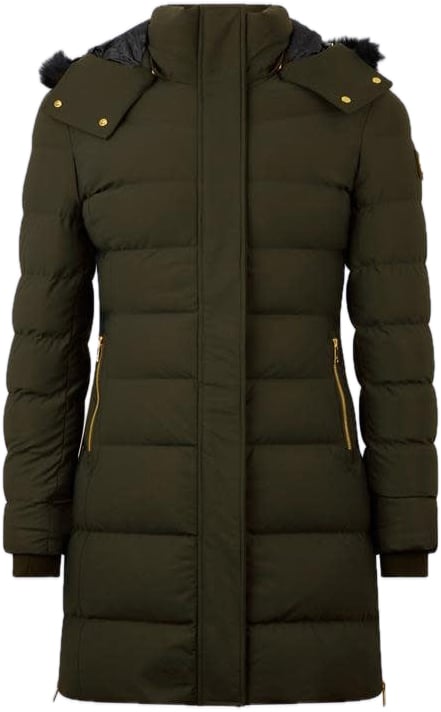 Moose Knuckles Watershed 3 Gold Parka Dark Olive Groen