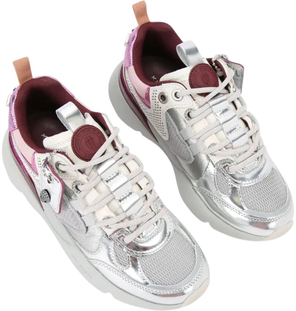 Kurt Geiger London Dames Sneaker Zilver
