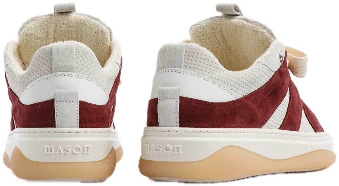 Mason Garments Venice Multi Bordo Wit