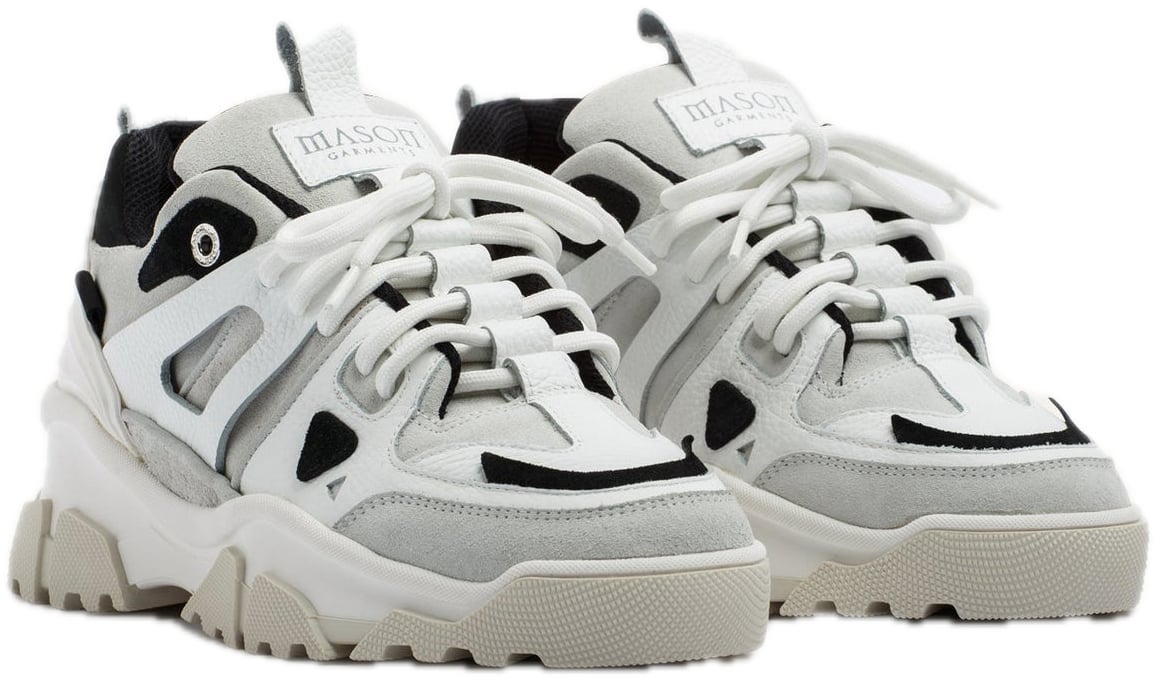 Mason Garments Genova Montagna White Wit