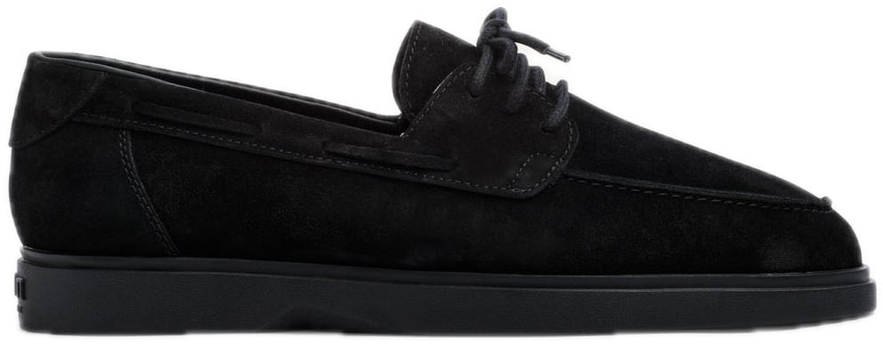 Mason Garments Amalfi Barca Tonal Black Zwart