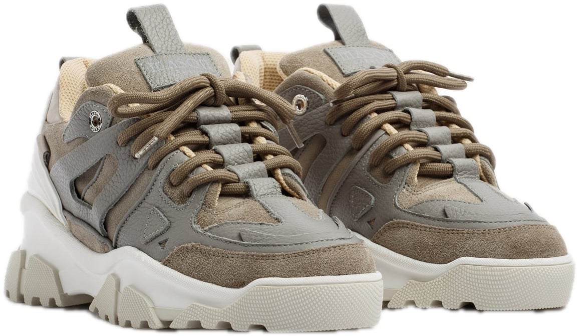 Mason Garments Genova Multicolore Grey Grijs