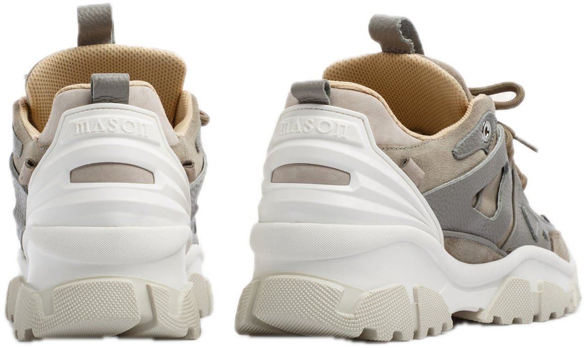 Mason Garments Genova Multicolore Grey Grijs