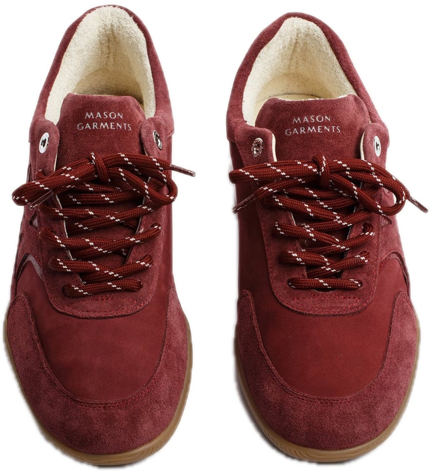 Mason Garments Maranello Suede Bordo Rood