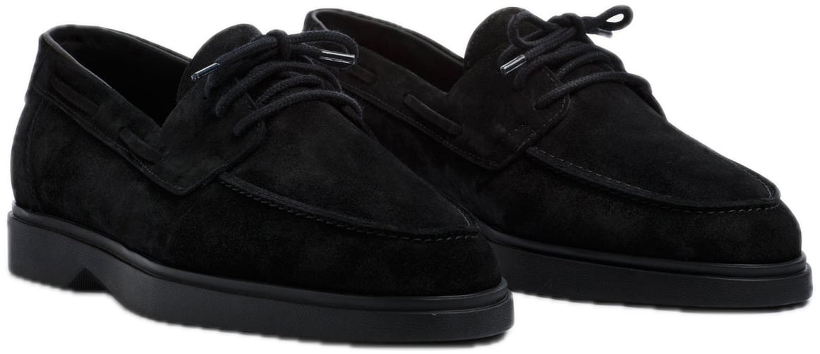 Mason Garments Amalfi Barca Tonal Black Zwart