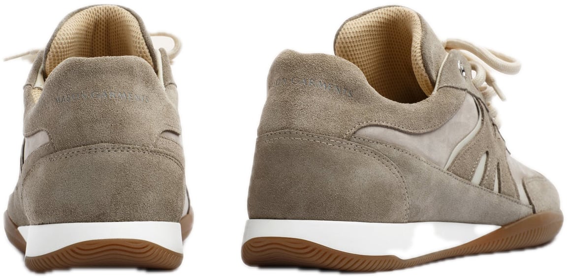 Mason Garments Maranello Suede Taupe Beige