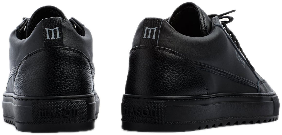 Mason Garments Tia Bicolore Tonale Black Zwart
