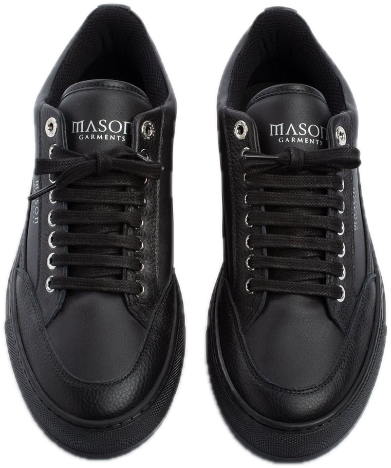 Mason Garments Tia Bicolore Tonale Black Zwart