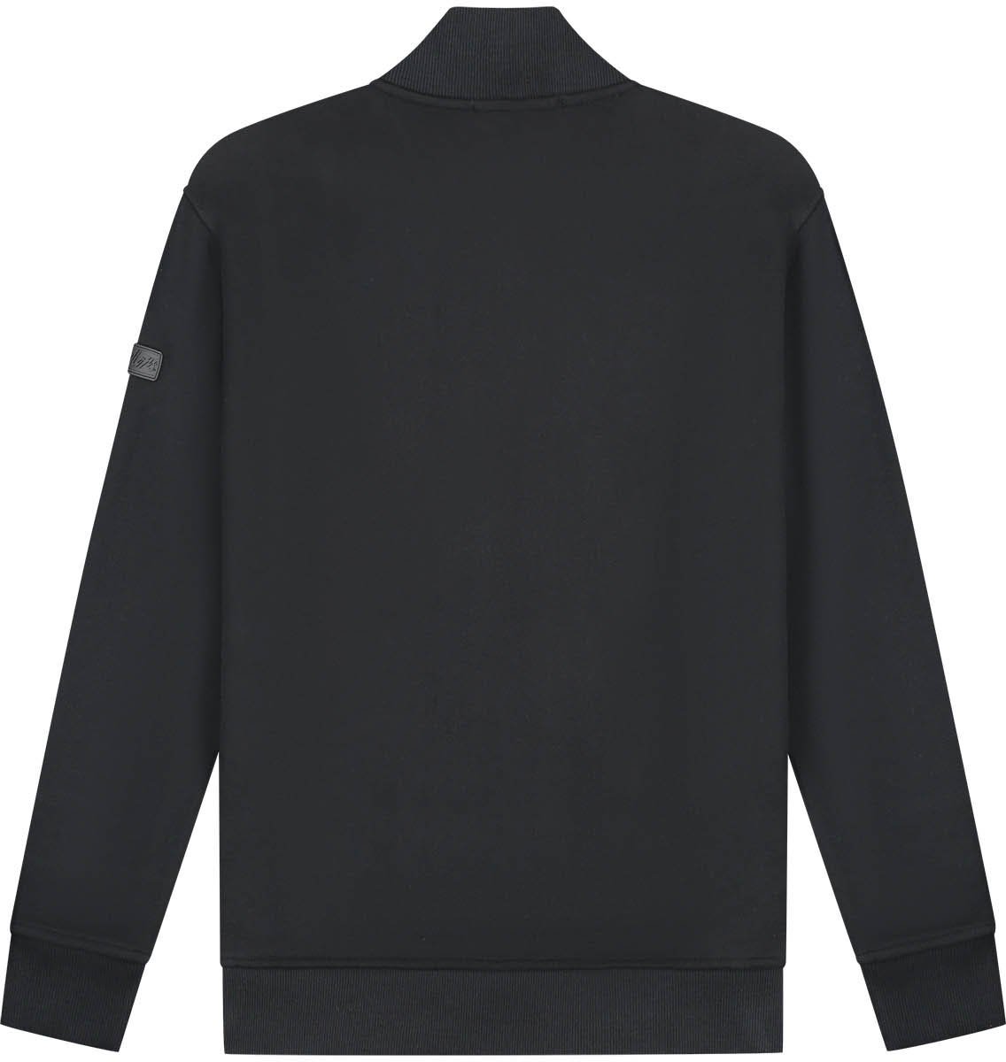 Malelions Malelions Men Turtle Half Zip Sweater Zwart