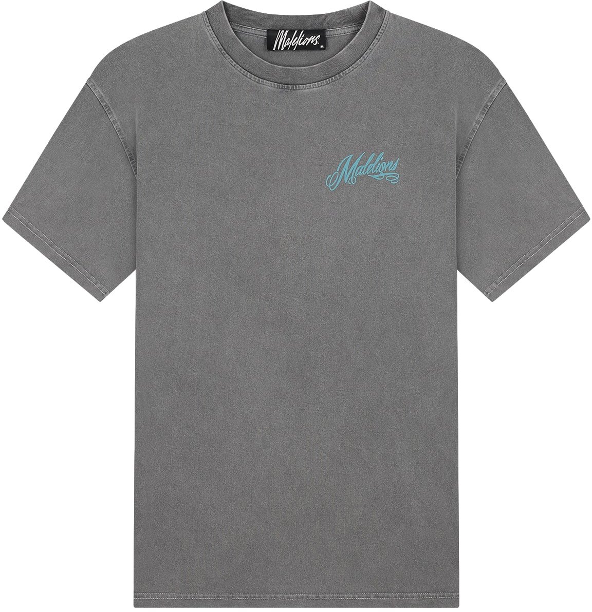 Malelions Malelions Men Playing Cards T-Shirt Grijs