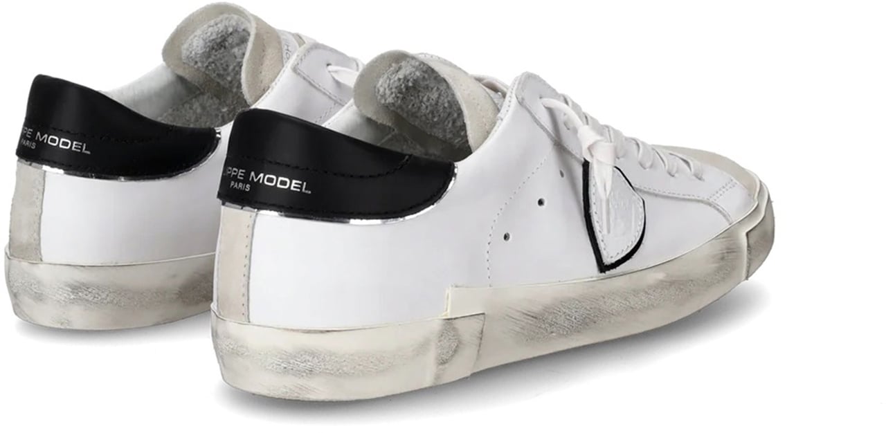 Philippe Model Flat Shoes White Wit