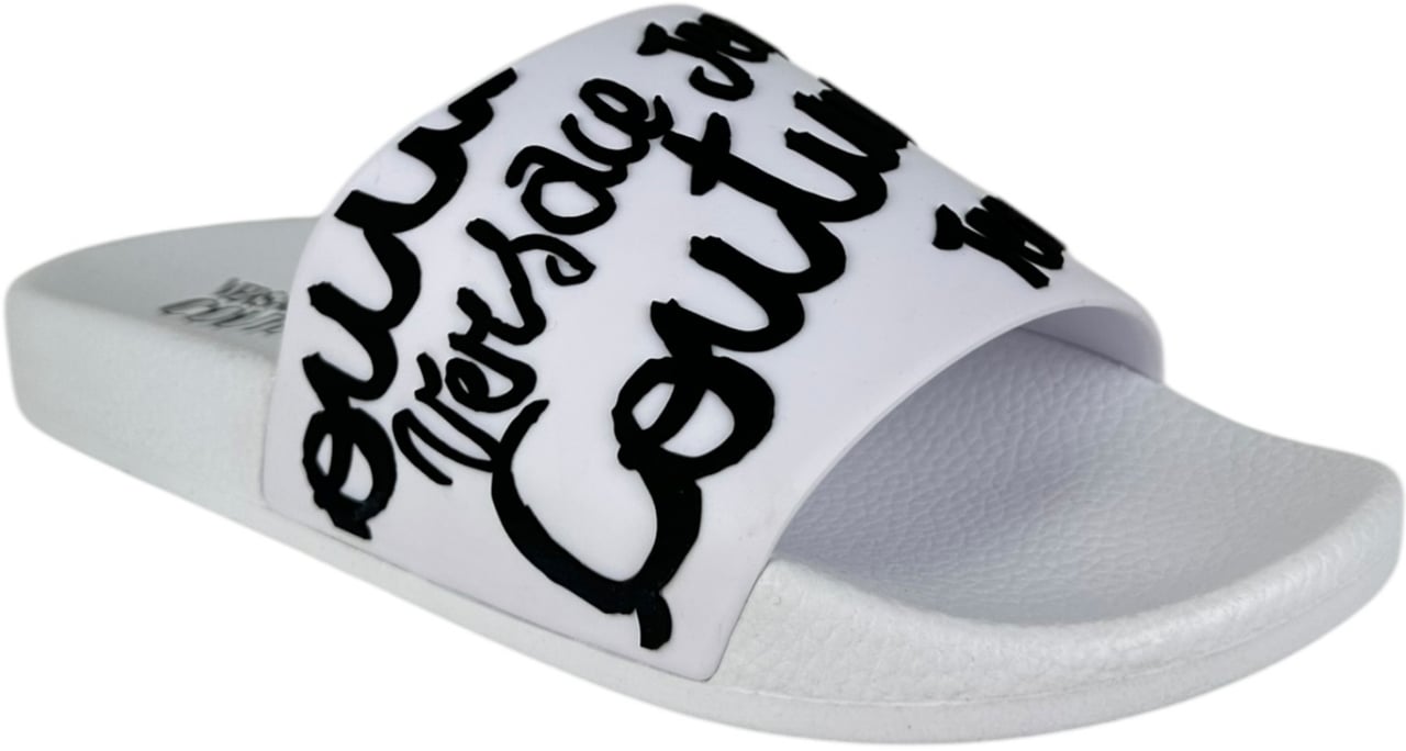 Versace Jeans Couture Dames Slippers Wit