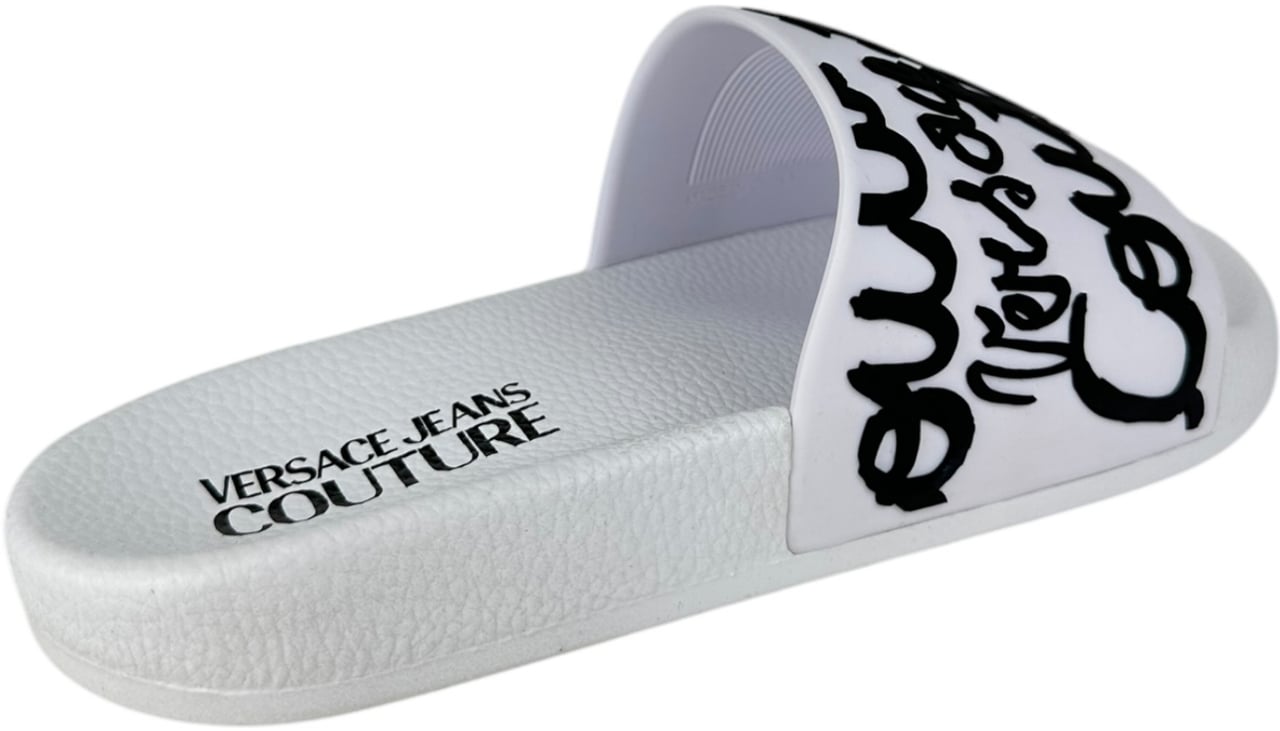 Versace Jeans Couture Dames Slippers Wit