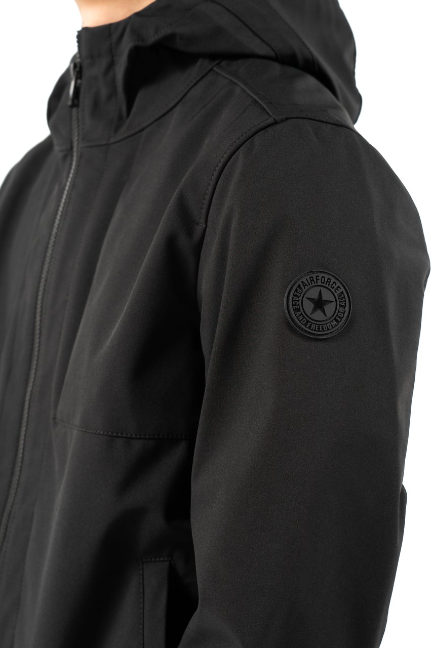 Airforce Softshell Zomerjas Zwart