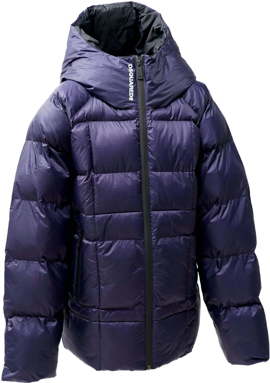 Dsquared2 Pufferjas Blauw