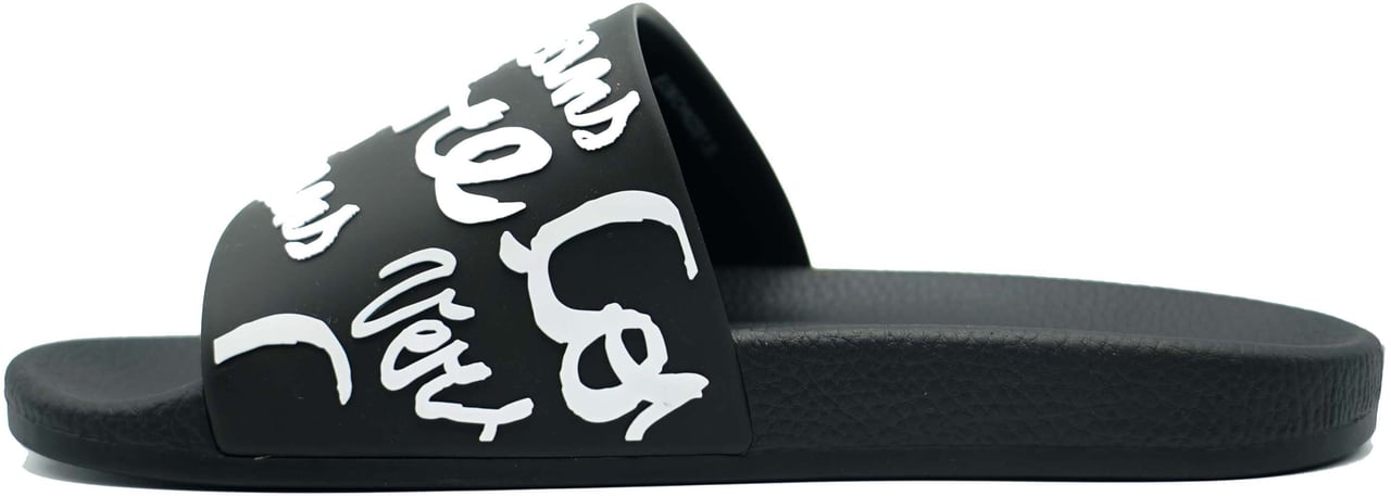 Versace Jeans Couture Slippers Zwart