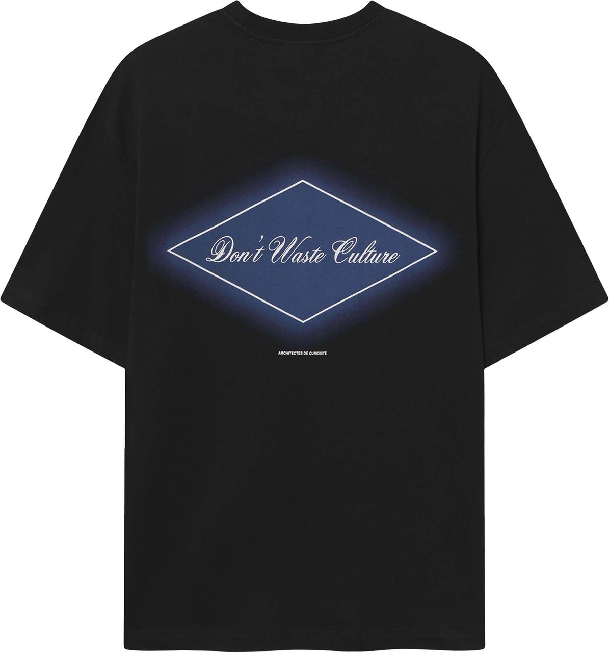 Don't Waste Culture Anvaya T-shirt Zwart