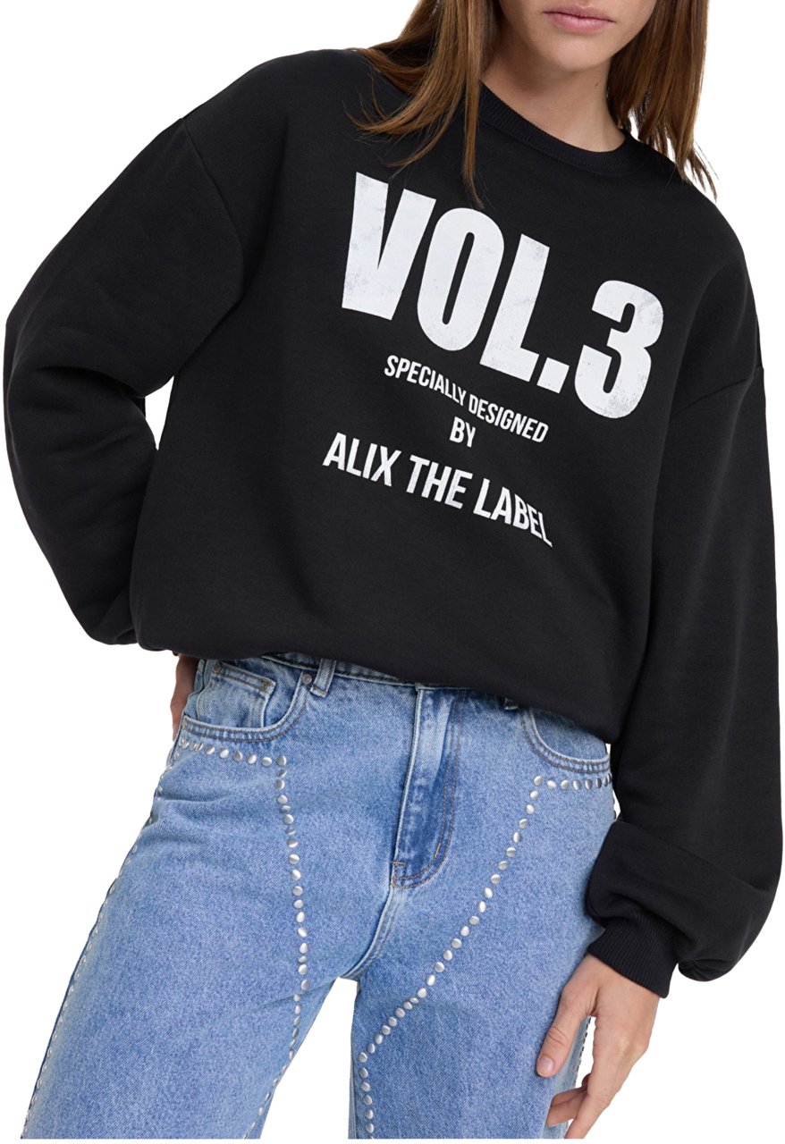 Alix The Label Alix The Label Sweaters Zwart 2509887420 Zwart
