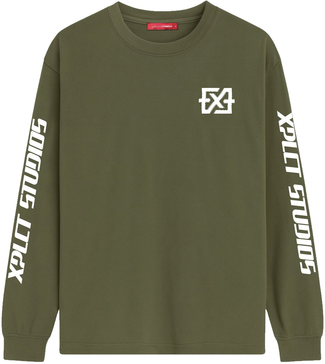 XPLCT Studios Vortex Longsleeve | Army Divers