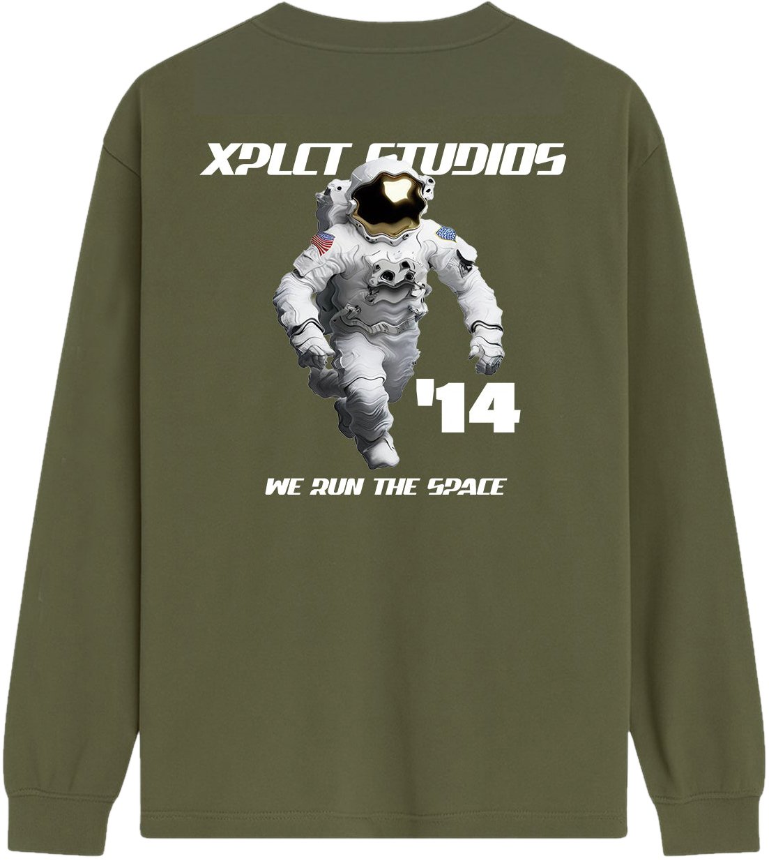 XPLCT Studios Vortex Longsleeve | Army Divers