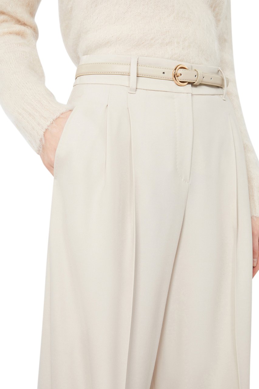 Max Mara Trousers Beige Beige