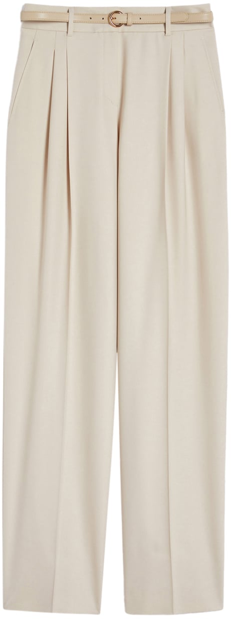 Max Mara Trousers Beige Beige