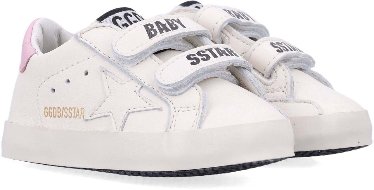 Golden Goose Baby School Set Whitebaby Pink Roze