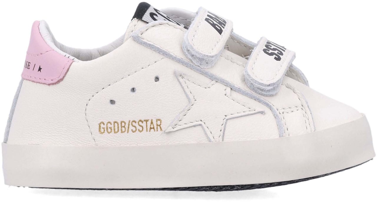 Golden Goose Baby School Set Whitebaby Pink Roze