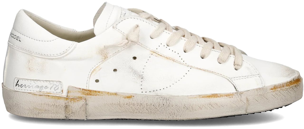 Philippe Model Sneakers Vintage 78Blanc Wit