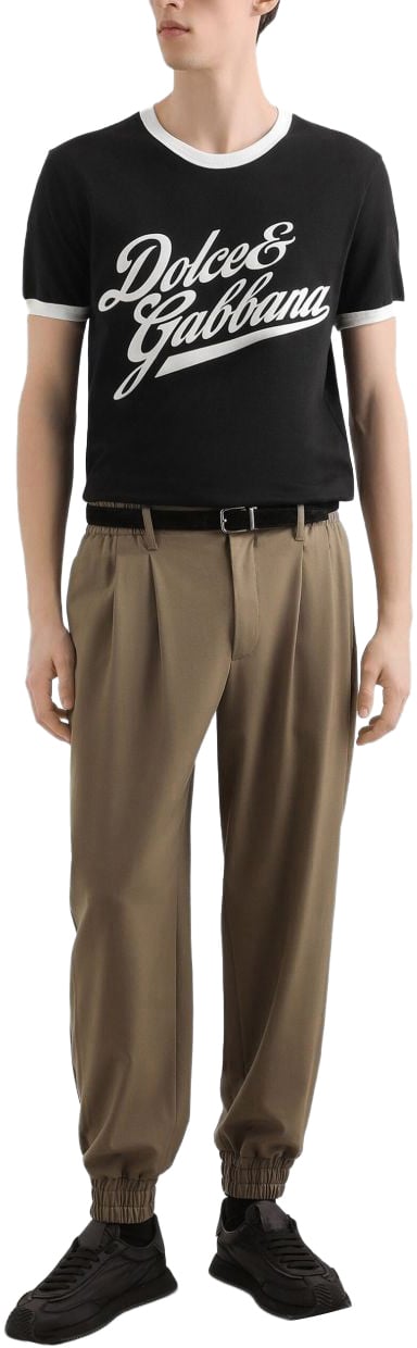 Dolce & Gabbana T-Shirts And Polos Black Zwart