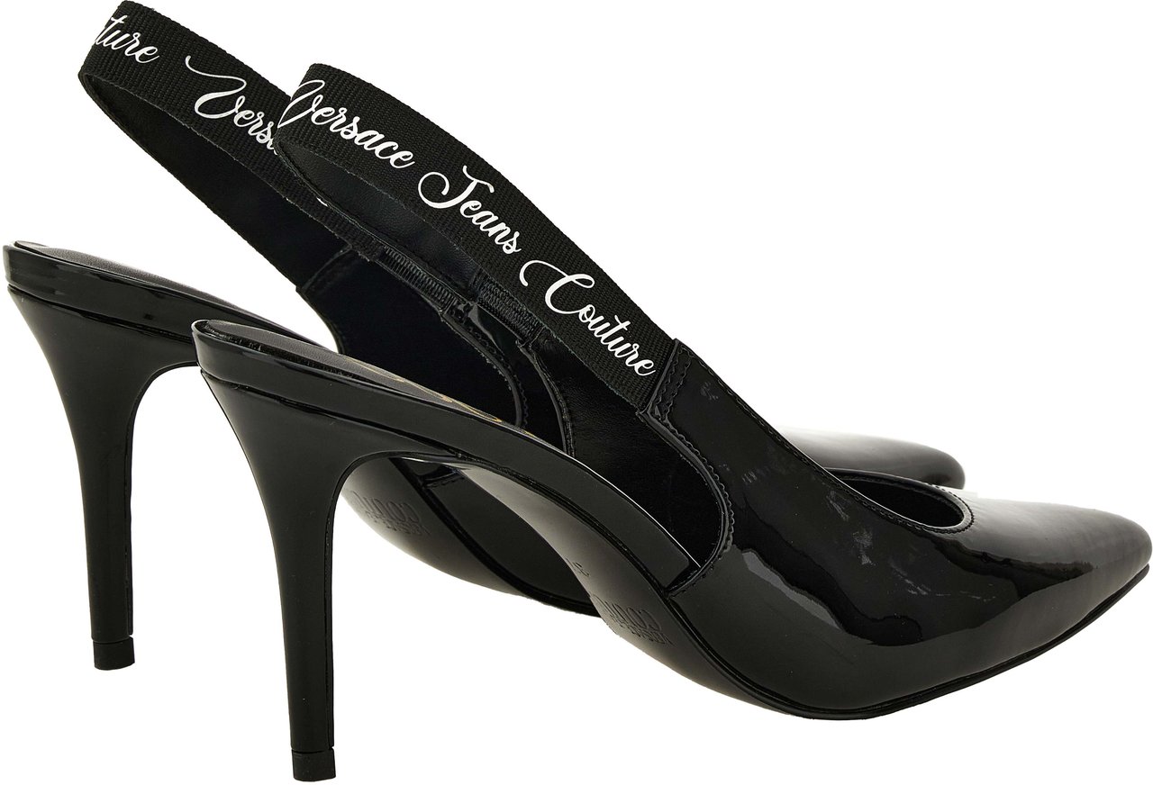 Versace Jeans Couture Flat Shoes Black Zwart