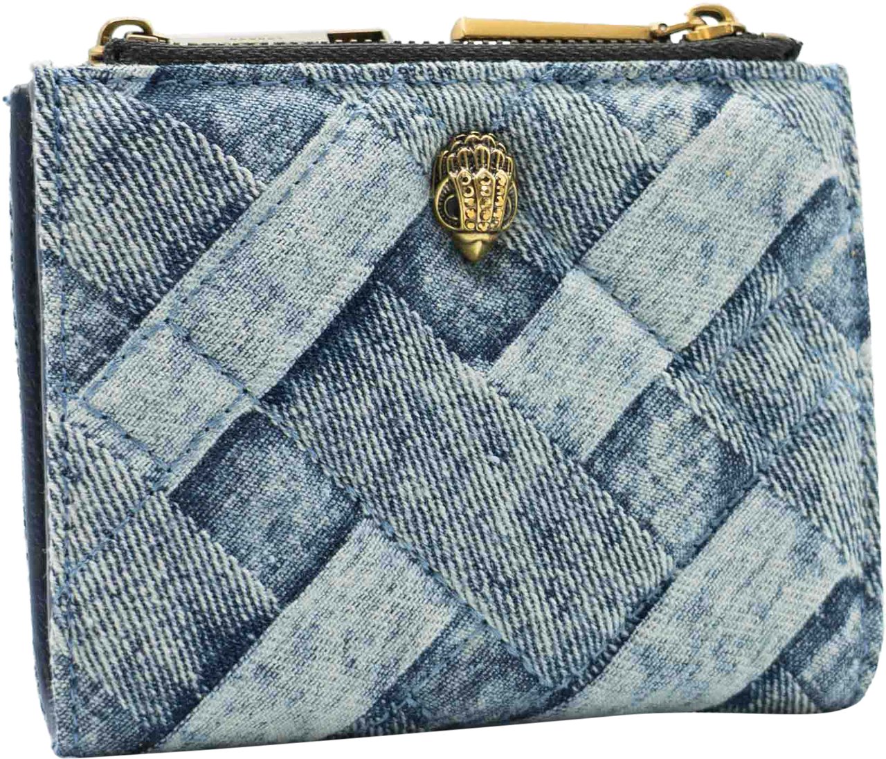 Kurt Geiger London Mini Purse Kensington Denim Blauw