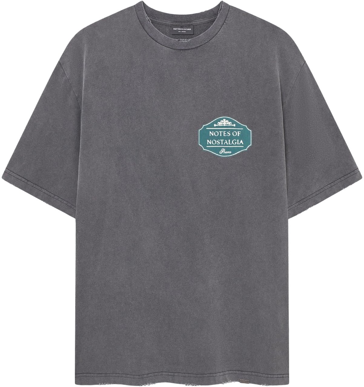 Don't Waste Culture Xandor T-shirt Zwart