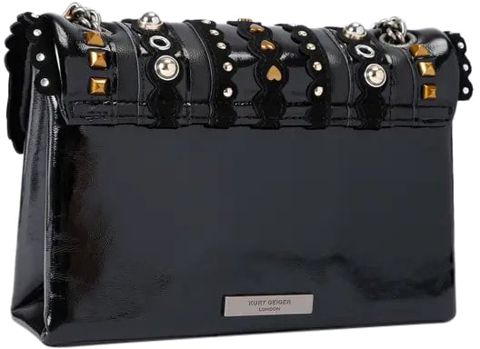 Kurt Geiger London Kensington Medium Studs Combo Leather Zwart