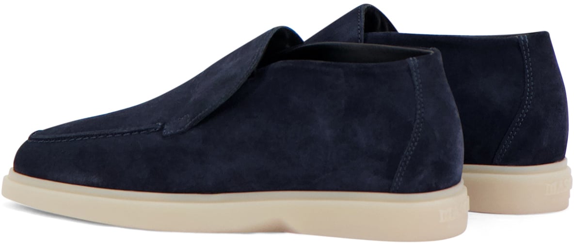 Mason Garments Heren Amalfi Loafer Mid Blauw