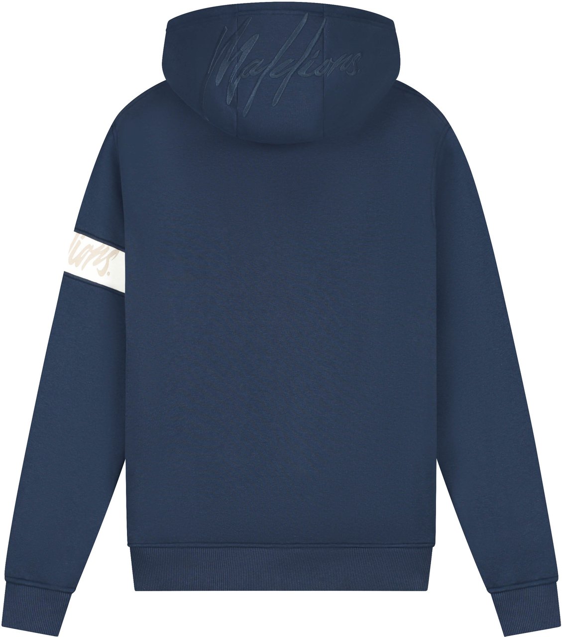 Malelions Malelions Men Captain Zip Hoodie Blauw