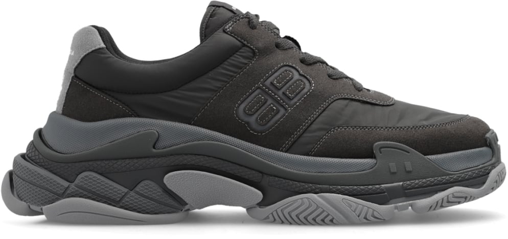Balenciaga Triple S Logo Sneakers Grijs