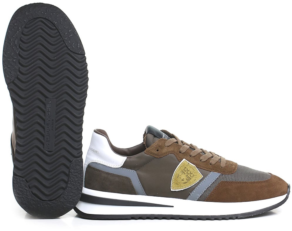 Philippe Model Tropez 2.1 Mondial Low Sneakers Bruin