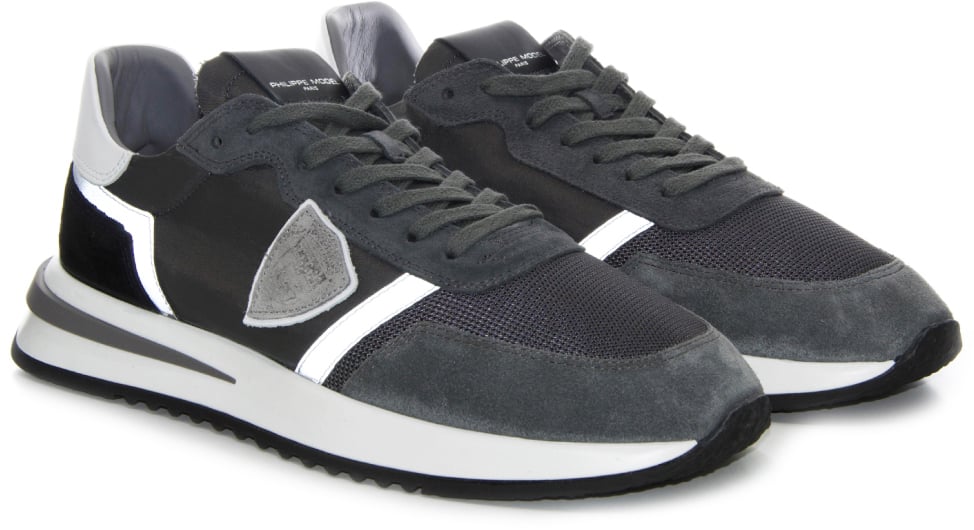 Philippe Model Tropez 2.1 Mondial Low Sneakers Grijs