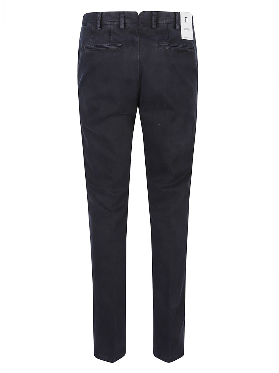 PT Torino Master Flat Front Pants Blue Blauw