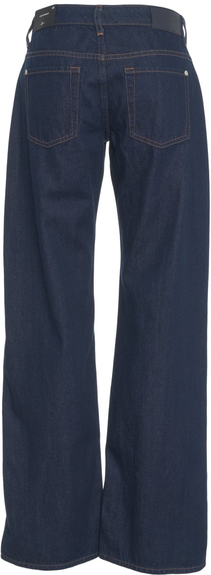7 For All Mankind Straight leg jeans 'Franklin' Blauw