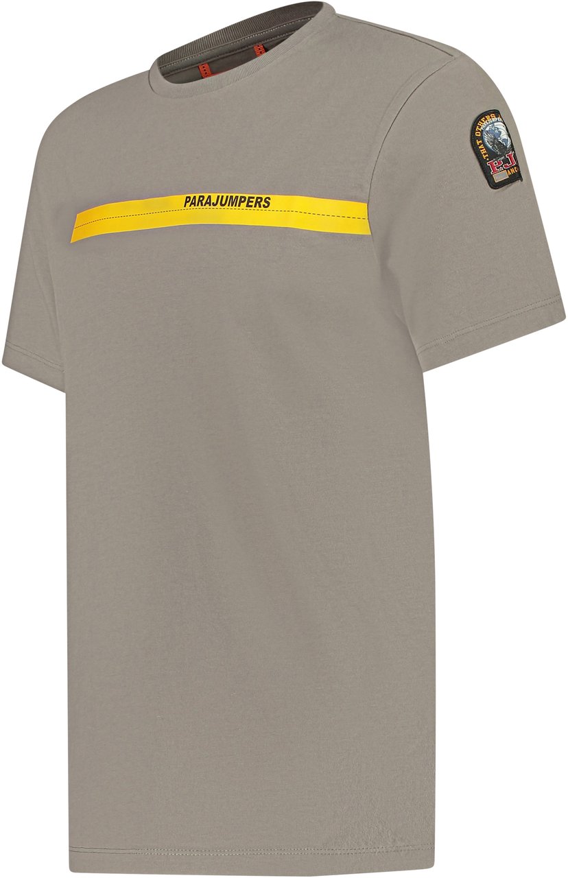 Parajumpers Parajumpers T-shirt Groen Tape Tee Groen