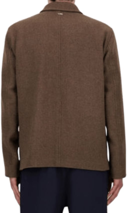 Herno Herno Wollen Jas Bruin Bruin