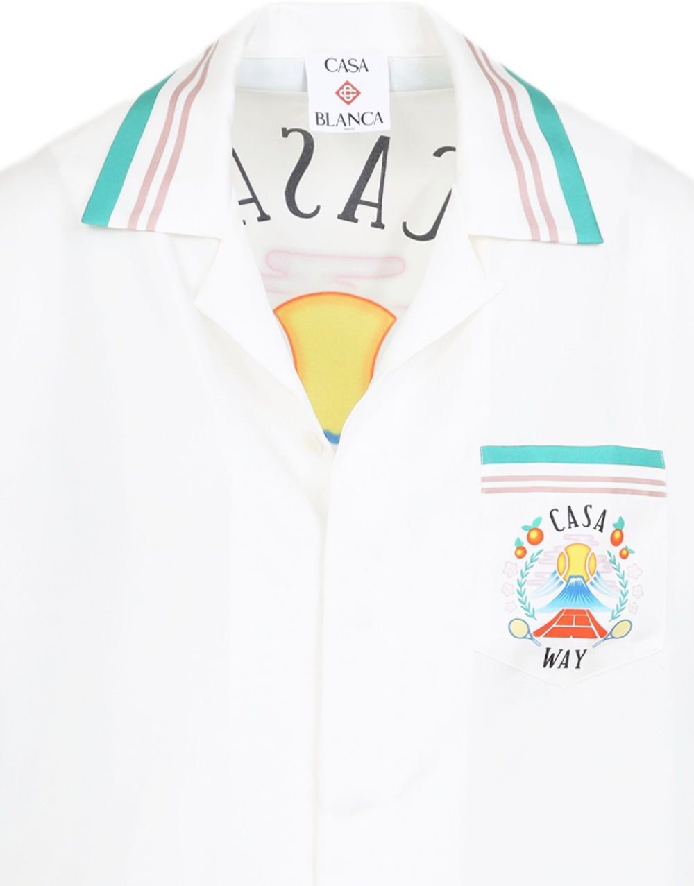 Casablanca Casablanca Camicie Bianco Wit