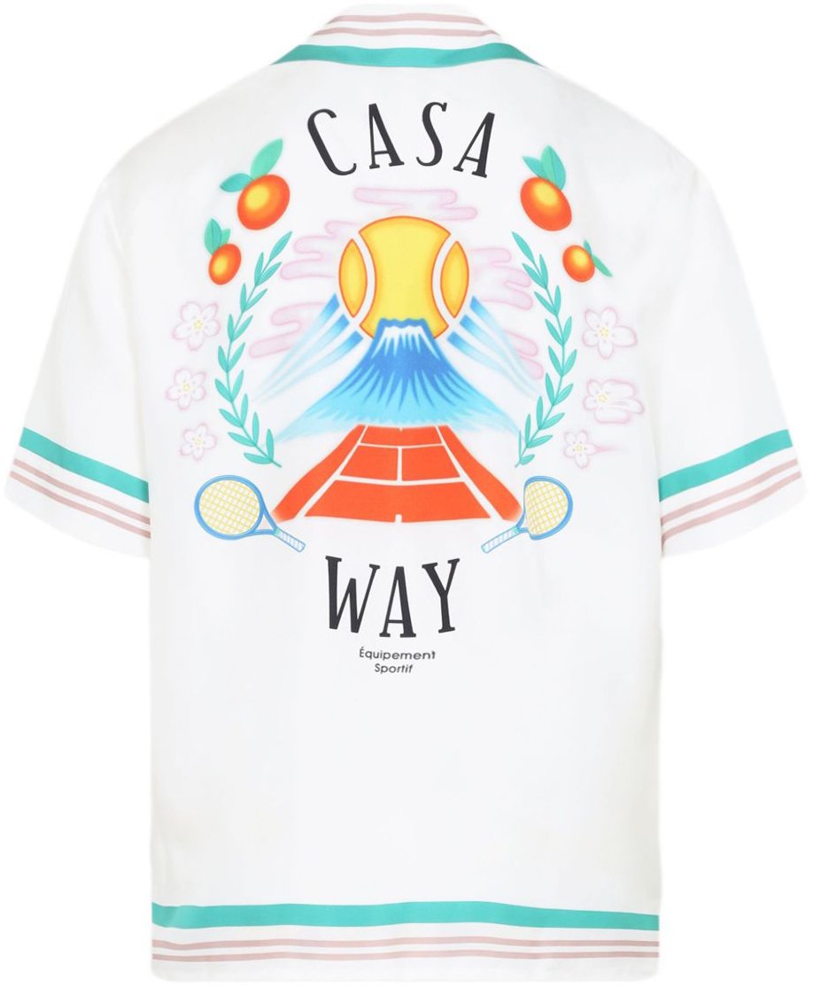Casablanca Casablanca Camicie Bianco Wit