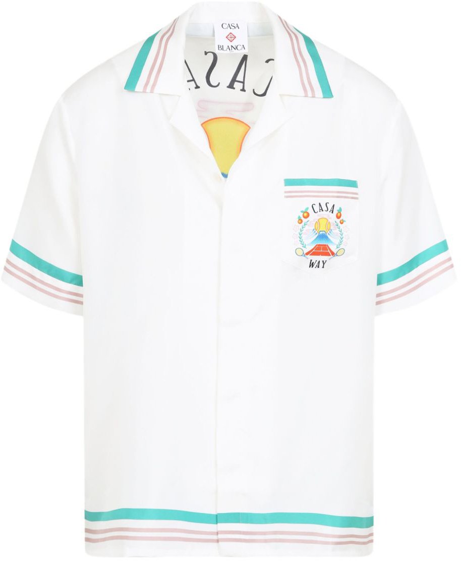 Casablanca Casablanca Camicie Bianco Wit