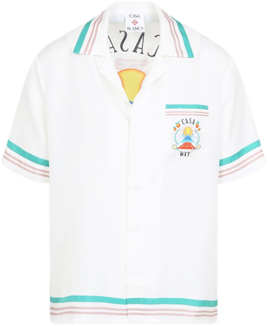 Casablanca Casablanca Camicie Bianco Wit